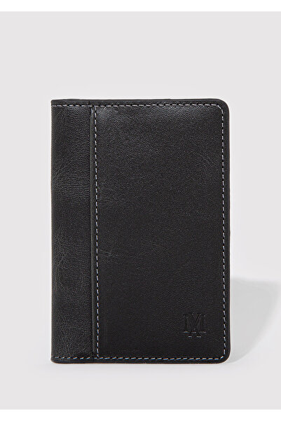 Mavi Black Leather Wallet - 0911624 -900 Model