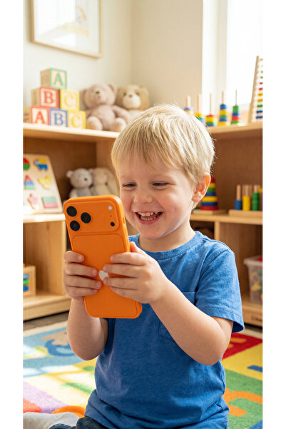 Vision Craft iPhone 17 PRO MAX 3D Model -Turuncu (LANSMAN RENGİ) - PETG Kalite