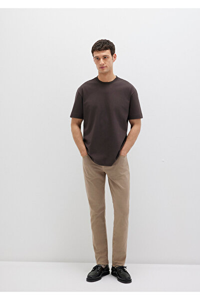 Mavi Jake Black Dark Beige Gabardine Trousers 0042281549