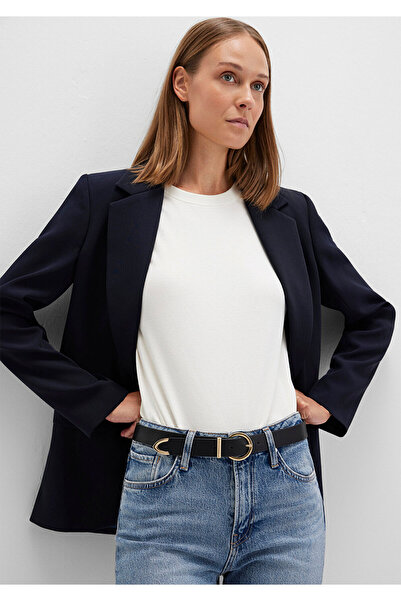 Mavi Μαύρη ζώνη από συνθετικό δέρμα - 196034 -85931