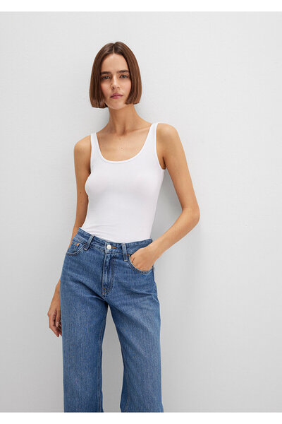 Mavi Body Sitting WhiteStretchAthlete - 164156 -620