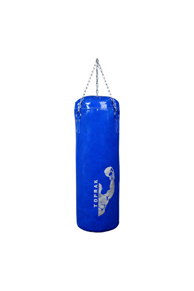 TOPRAK SPORT 70x25 Cm Dolu Zincirli Boks Torbası (Karabina Hediyeli)