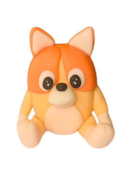 FigurinArt Figurină tort pastă de zahăr - Cățelul Bingo - Handmade