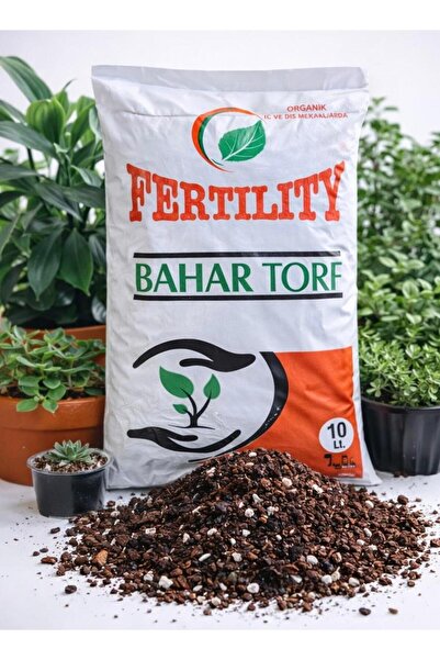 FERTILITY BAHAR Torf Perlit Katkılı Bitki Çiçek Toprağı 10L