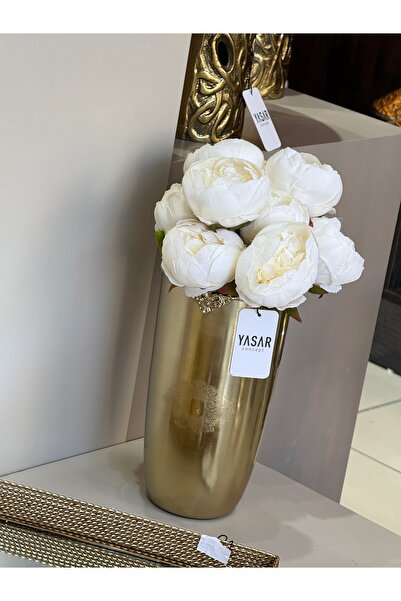 YASAR CONCEPT Vază Brassia din alamă 13x23 Cm