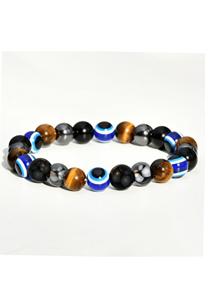 OEM Brățară energetică, pietre semiprețioase, ochi de tigru și ochi protector...