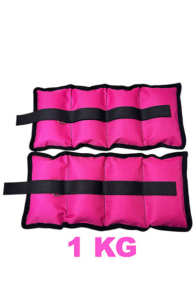 ME&RA SPORT 1 kg X 2 Pieces Total 2 kg Hand and Foot Weight Wristband Sandbag