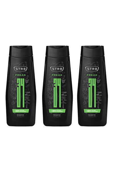 str8 Set 3 x Gel de Dus FR34K, 400 ml