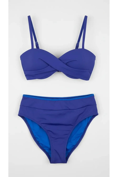 Pierre Cardin Bonie Padded Strapless High Waist Bikini Set
