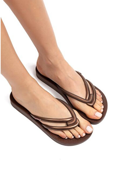 Twigy Γυναικείες σαγιονάρες Ipanema Comfy, καφέ, μεγέθη 35/42