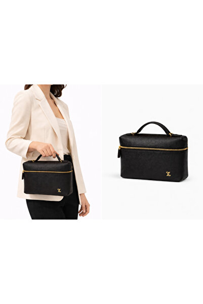 Lyona Bags حقيبة ميكس اليومية باللون الأسود