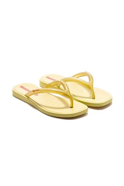 Twigy Ipanema puffer day women's flip flops yellow 35/42