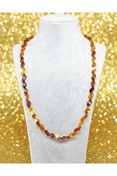 Naturel Tılsım Kehribar Yetişkin Kolye Kehribar Kolye