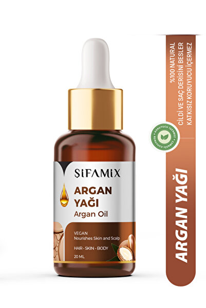 Şifamix Argan Yağı %100 Saf ve Doğal 20Ml