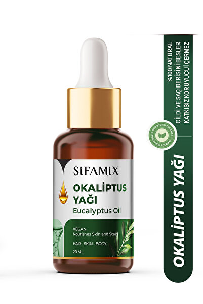 Okaliptus Yağı %100 Saf ve Doğal 20Ml