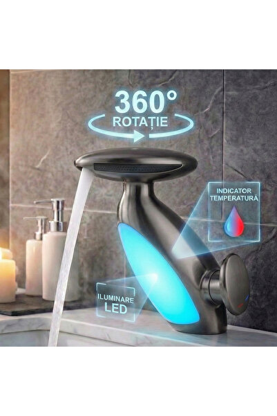 TnsAround Baterie de baie premium, jet vertical, accesorii/conexiuni incluse,...