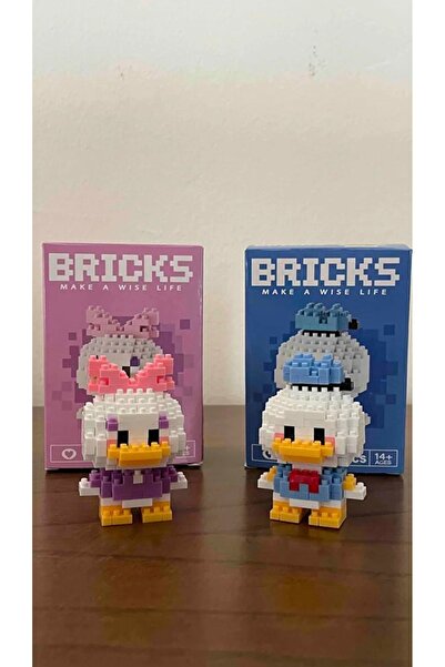 Bricks Donald Ve Daisy Duck İkili Set Mini Yap-ı Oyuncak,,0,,,,,,,,00120