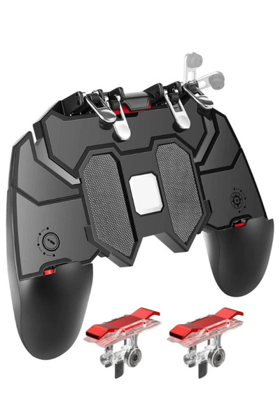 CaseTechnoo AK66 Mobil PUBG Oyun Konsolu Mobil Oyun Kolu 6 Parmak Destekli ( ...