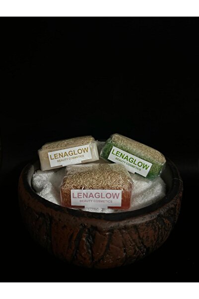 Glow Doğal Kabak Lifli Aloevera Sabun -hyalüronik Asit Kabak Lifi Sabun -piri...