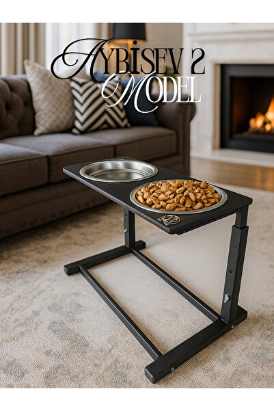 Okay Büyük ve Orta Boy Köpekler İçin Ayarlanabilir 3 Yükseklikli Paslanmaz Çe...