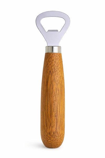 GENGSİ Acacia Handle Bottle Soda Opener Stainless Steel Head |   Wooden Handl...