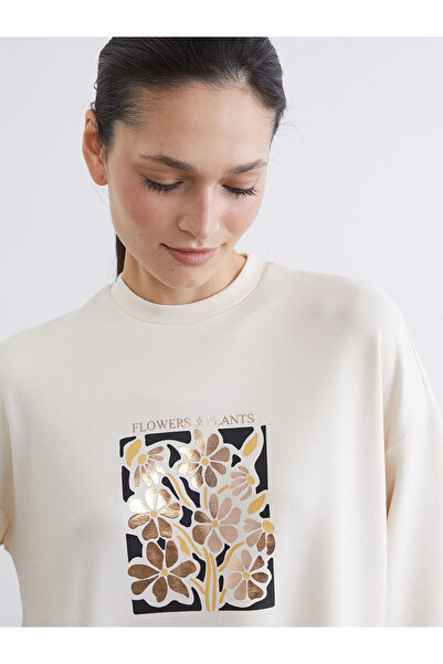 LC Waikiki Özmarka Nou sezon guler rotund supradimensionat Tunica pentru feme...