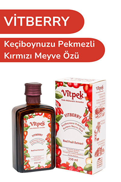 Vitpek Vitberry Keçiboynuzlu Kırmızı Meyveli Karışım