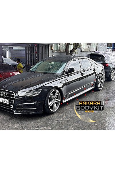 ANKARA BODYKİT AUDİ A6 C7 FACELİFT MARŞPİYEL SAĞ SOL - BOYASIZ - FİBERGLASS