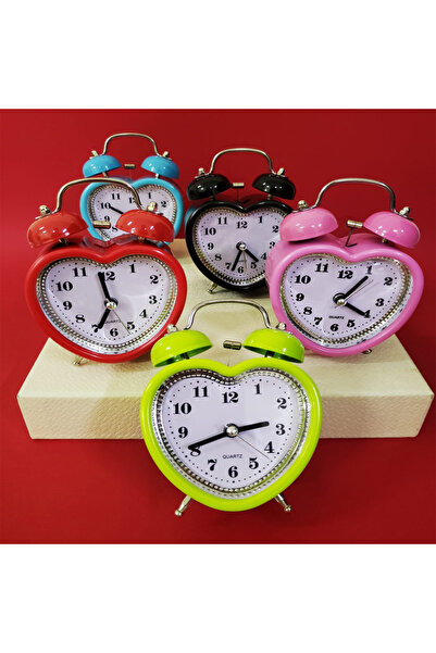 Skygo Heart Metal Clock