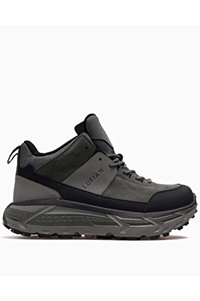 Lufian 112230249 Quel Casual Men's Leather Boots Green