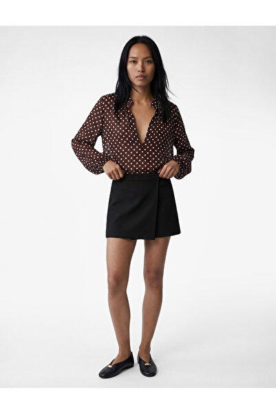 Koton Μίνι σορτς με διπλό στήθος με κανονική εφαρμογή