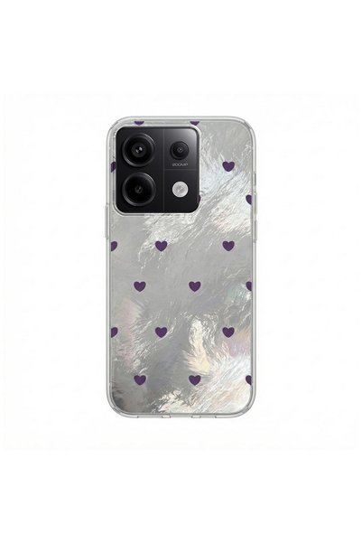 Zebana Xiaomi Redmi Note 13 Pro 5g Compatible Case Pink Heart Silicone Case L...