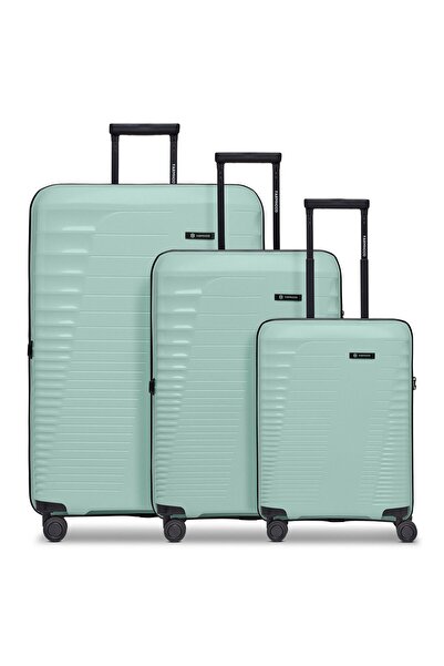 Farmhood Edition 4 Rollen Kofferset 3-teilig mit Dehnfalte