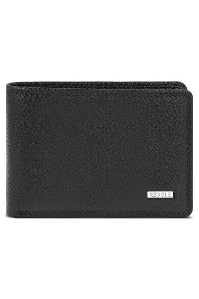 REDOLZ Piele Essentials QF kleine Geldbörse RFID Leder 10,5 cm