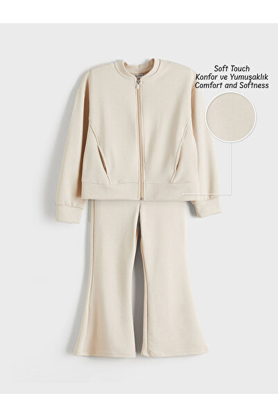 LC Waikiki LCW Παιδική φόρμα για κορίτσια με λαιμόκοψη