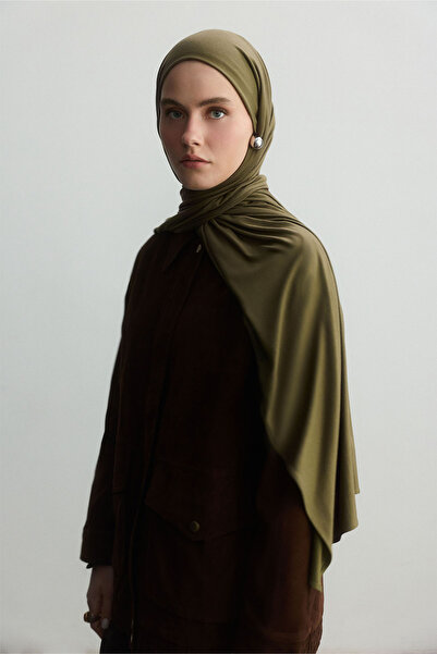 BE BLUE ZEYTİN YEŞİLİ BAMBU PENYE ŞAL