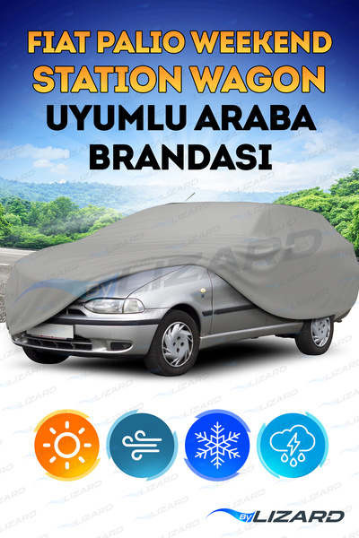 ByLizard Fiat Palio Station Wagon (Sw) Waterproof Car Tarpaulin Auto Tarpauli...