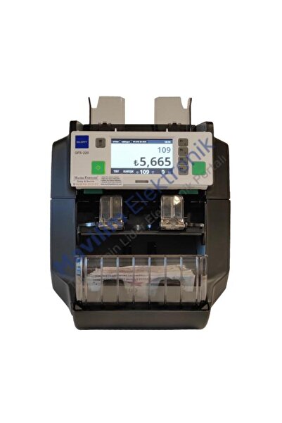 Glory GFS 220 CS Banknot Sayma Tanıma ve Tasnif Makinası (Kapaklı)