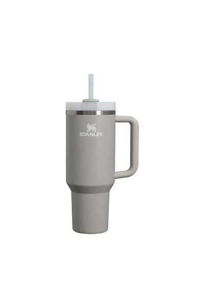Stanley Quencher Thermos with Straw 1.18 L Light Gray