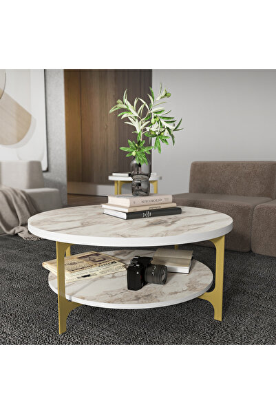 Decorotika VERSY ORTA SEHPA GOLD