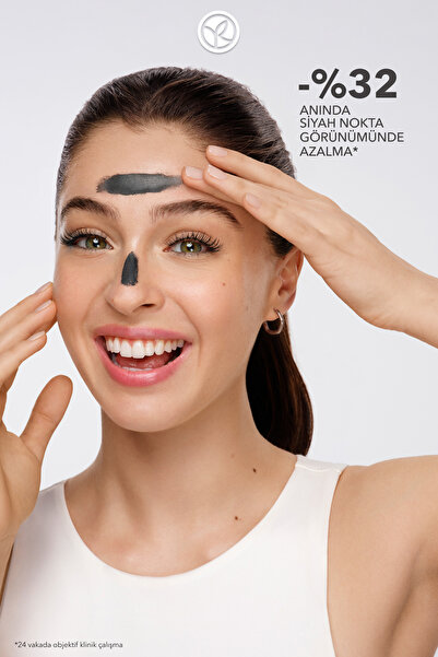 Yves Rocher Arındırıcı Siyah Nokta Karşıtı Kömür Maske-Süksinik Asit-Sebo Active Clear Botanik Kompleks-75ml