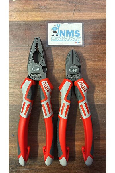 NWS 180 Mm Pense , 160 Mm Yan Keski 2'li Set Made In Germany NMS HIRDAVAT