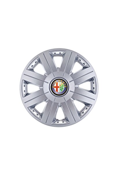 Autohelix MSA Set de 4 capace cromate Cosmos R15, pentru gama de mașini Alfa ...