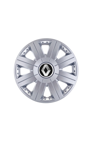 Autohelix MSA Set de 4 capace cromate Cosmos R15, pentru gama de mașini Renault