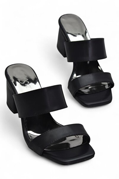 ISPARTALILAR 200PZ Flat Model 5cm Γυναικείες Παντόφλες με τακούνι Παπούτσια Β...