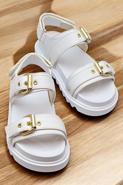 ISPARTALILAR 300L Ορθοπεδική Σόλα Γυναικεία Σανδάλια Καθημερινή Χοντρή Σόλα Γ...