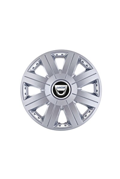 Autohelix MSA Set de 4 capace cromate pentru jante Cosmos R15, pentru gama Dacia