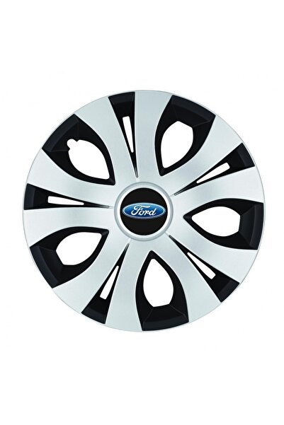 Autohelix MSA Set de 4 capace pentru roți superioare gri-negre R15, compatibi...