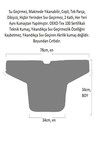 Aşkın Parti Evi 6-24ay Zoo ,su Geçirmez,cepli,makinede Yıkanabilir,cırtlı, Uzun Kollu Dikişsiz Bebek Mama Önlüğü