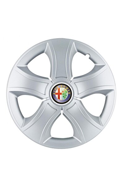 Autohelix MSA Set de 4 capace de jantă Bis Gri R15, pentru Alfa Romeo